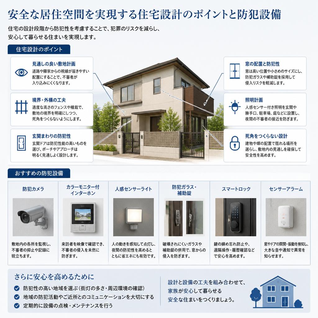 2. 住宅設計における防犯対策