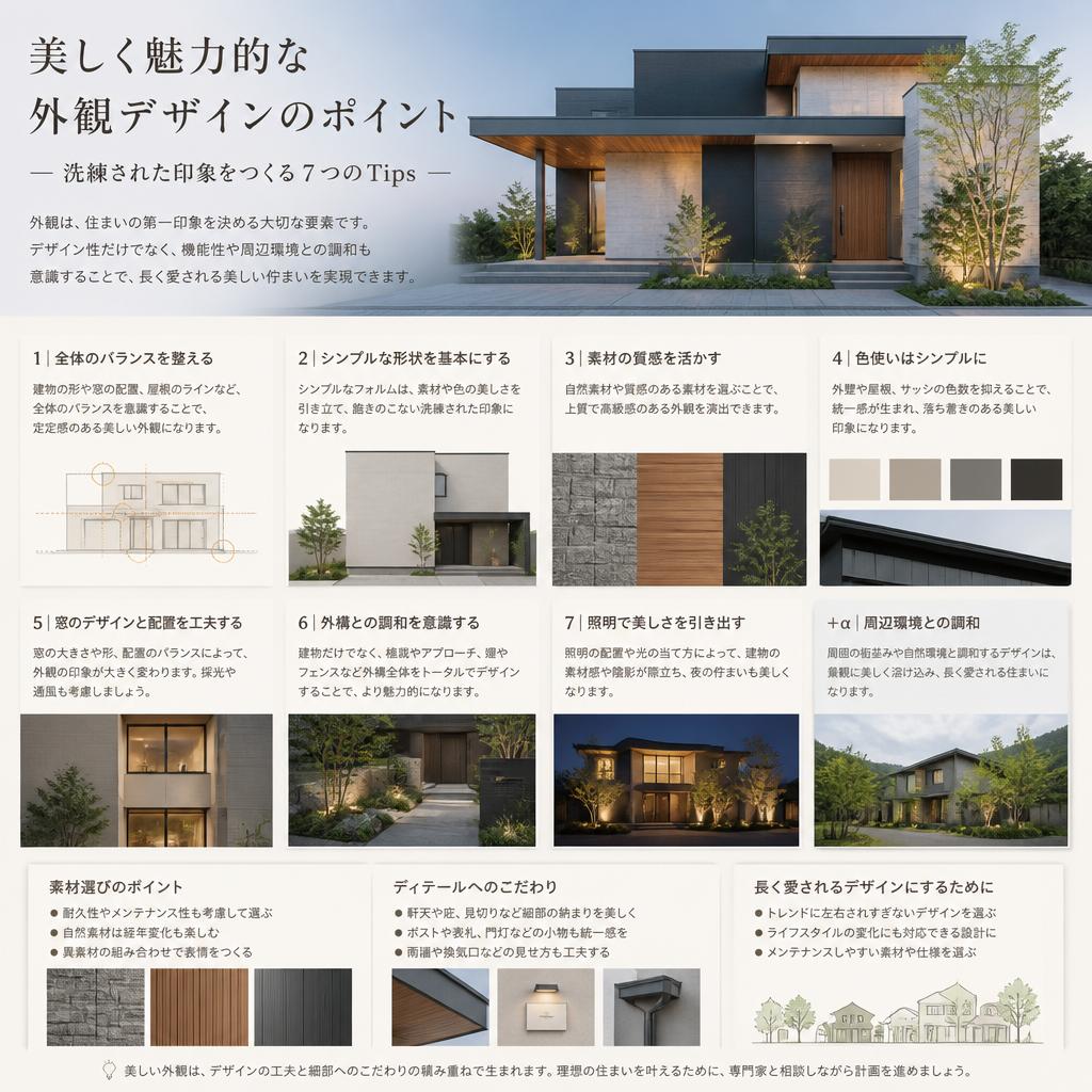 2. 家庭の印象を引き上げるデザインのポイント