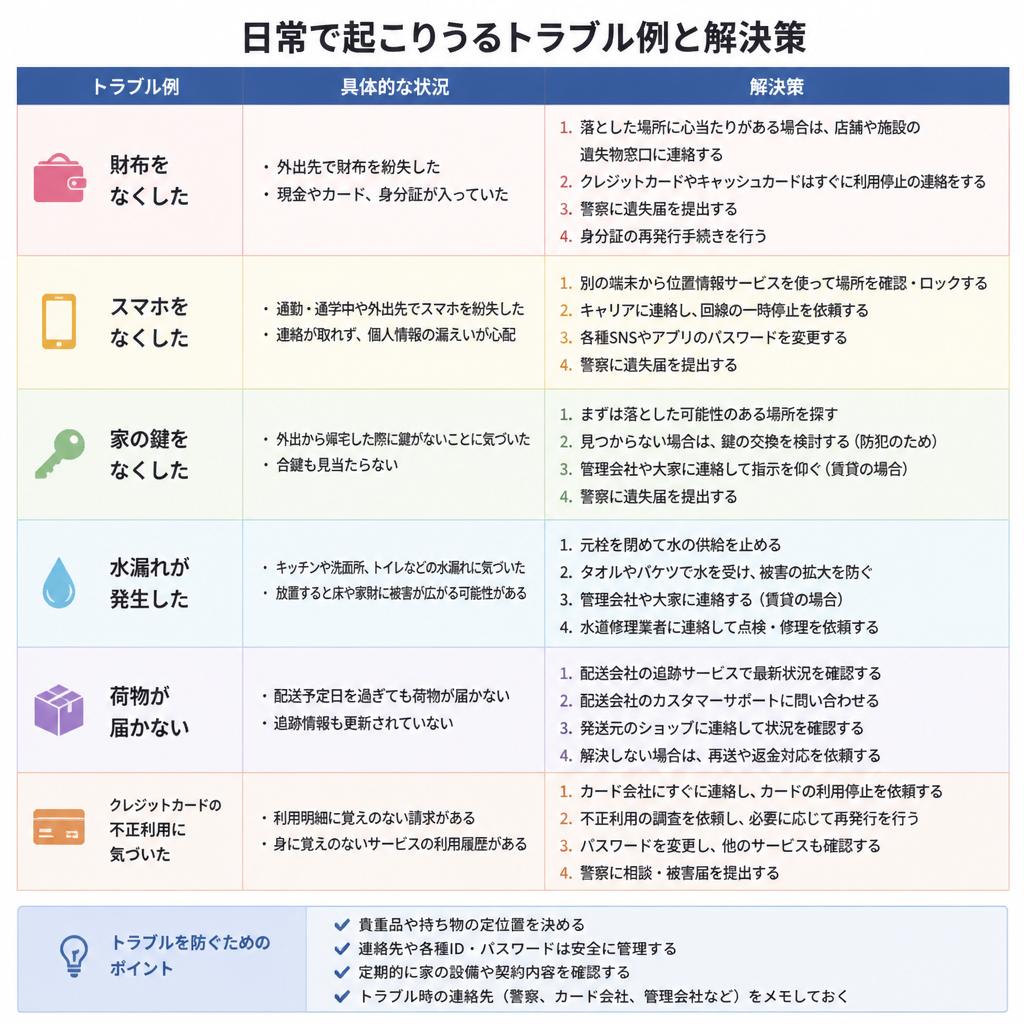 5. トラブル事例と解決策