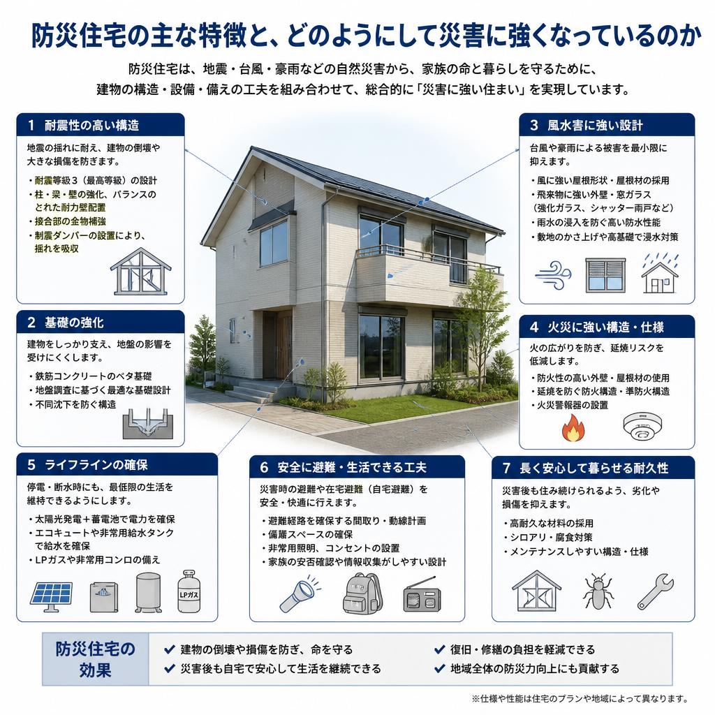 2. 防災住宅とは？