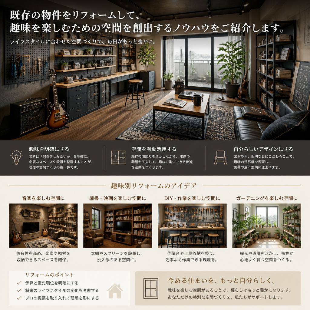 リフォームで実現する