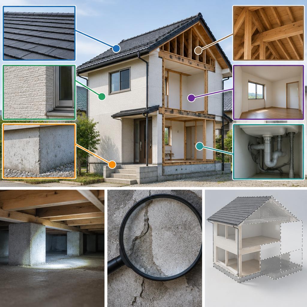 取引前に知っておきたい、調査で確認できる建物の状態