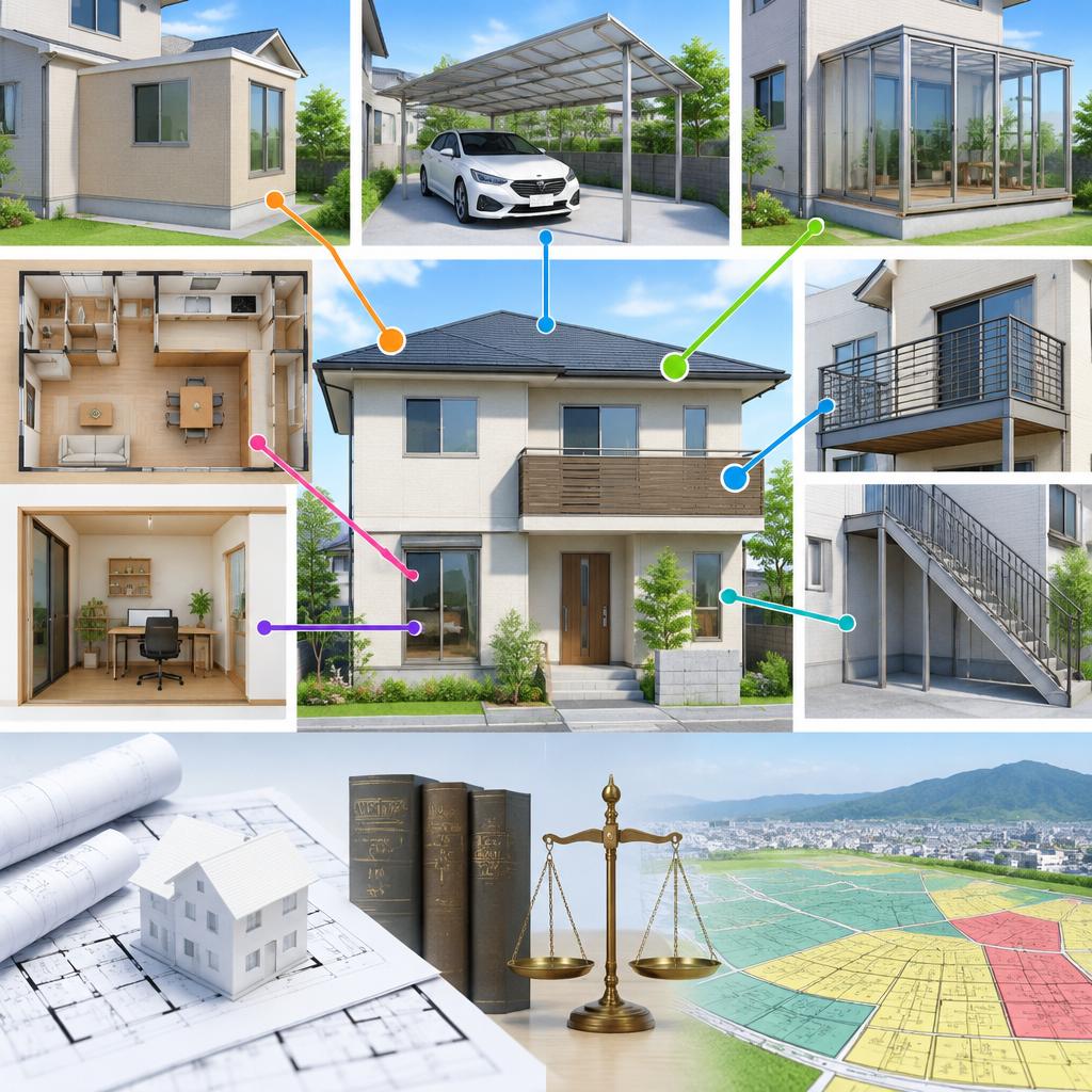 まず確認したい！違法建築につながりやすいリフォーム項目
